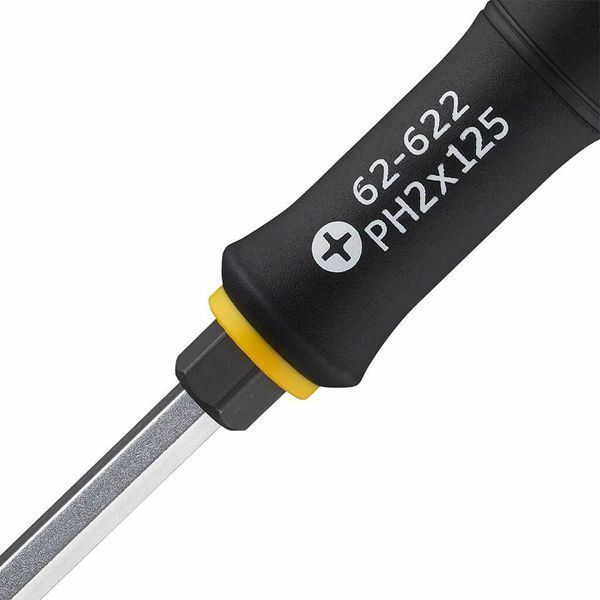 Отвертка FatMax с длиной жала 125 мм под шлиц Ph2 с шестигранником под ключ STANLEY FMHT0-62622 FMHT0-62622 фото