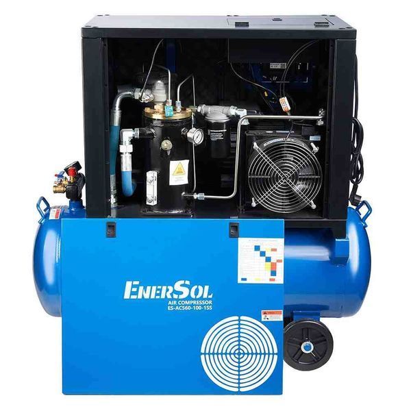 Компресор повітряний безмасляний EnerSol ES-AC560-100-1SS ES-AC560-100-1SS фото