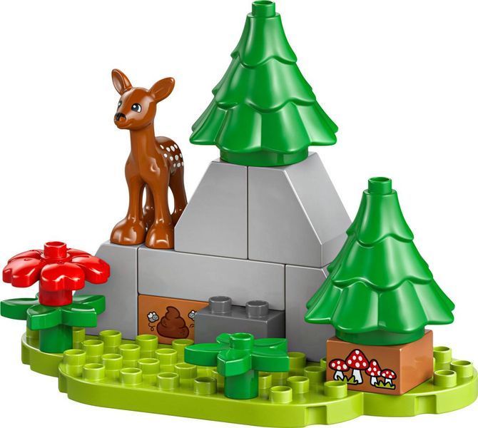 Конструктор LEGO DUPLO Родини диких тварин 3 в 1 92 елементи (10446) 10446 фото