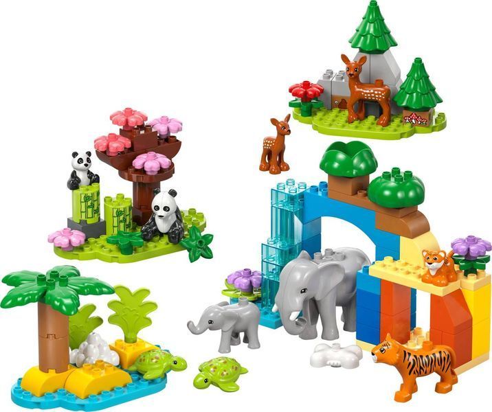 Конструктор LEGO DUPLO Родини диких тварин 3 в 1 92 елементи (10446) 10446 фото