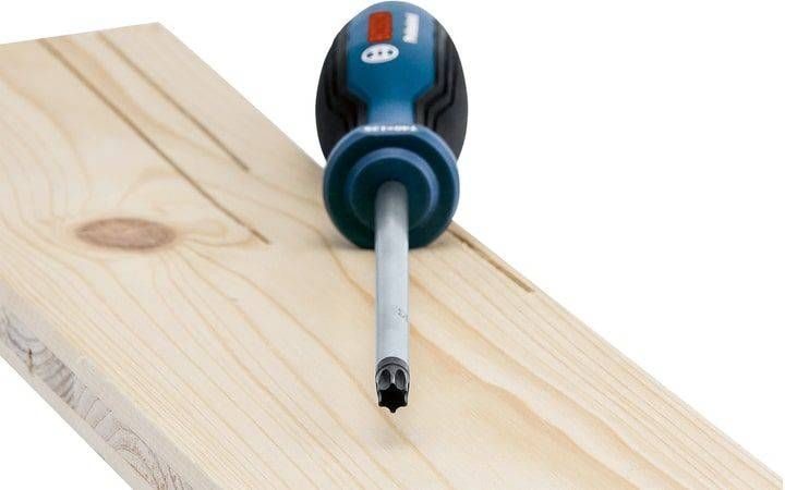 Отвертка Torx Bosch набор 6шт, T10х75, T15х75, T20x100, T25x100, T30x125, T40x125 мм 1.600.A01.V09 фото