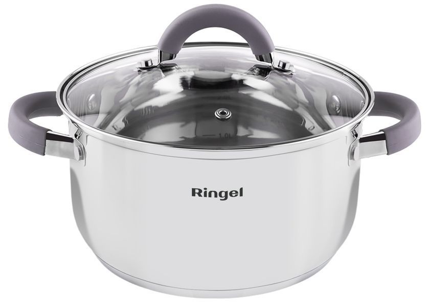 Каструля RINGEL Meyer 20 см (3.2 л) з кришкою (RG-2008-20) RG-2008-20 фото