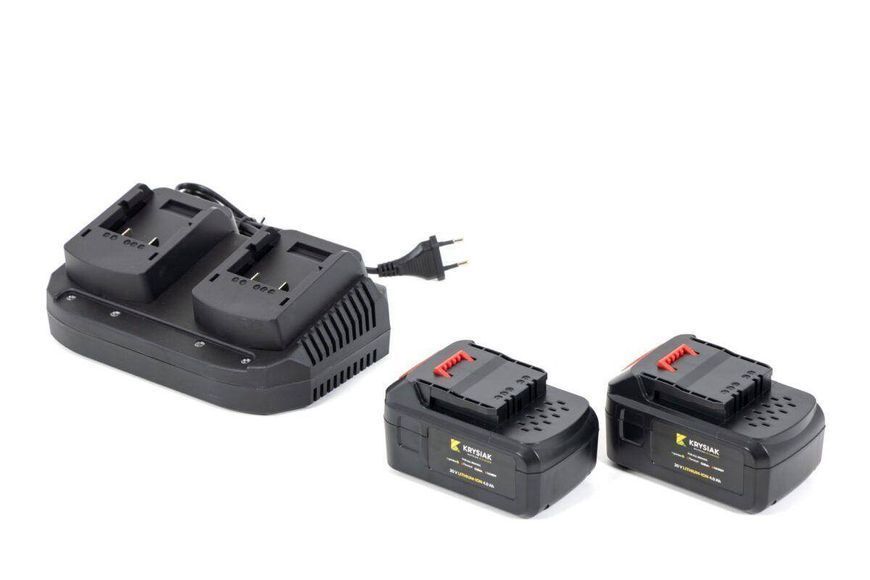 Газонокосарка акумуляторна 2x20V 4garden AM3422S 4GK AM3422S фото