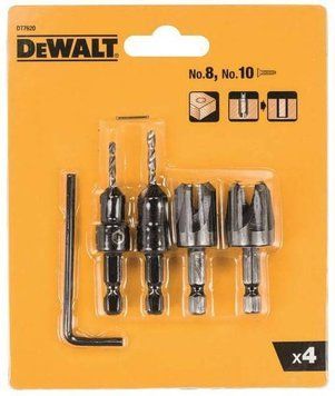 Набор системы сверления отверстий по дереву DeWalt DT7620 5пр. DT7620 фото