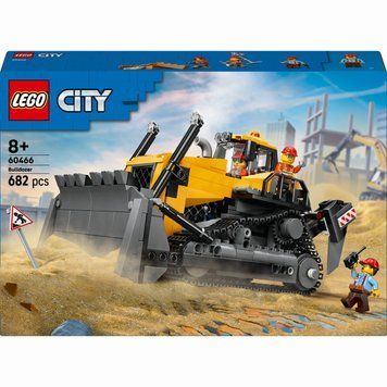 Конструктор LEGO City Жовтий бульдозер 60466 фото