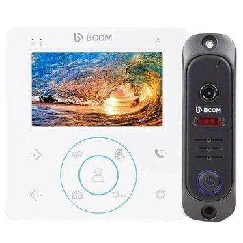 Комплект видеодомофона BCOM BD-480M White Kit 99-00018836 фото