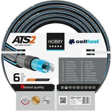 Шланг садовый Cellfast HOBBY ATS 3/4'', 25м (16-220) 16-220 фото