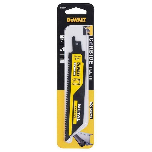 Полотно пристальное DeWalt, EXTREME CARBIDE DeWALT DT20436 DT20436 фото