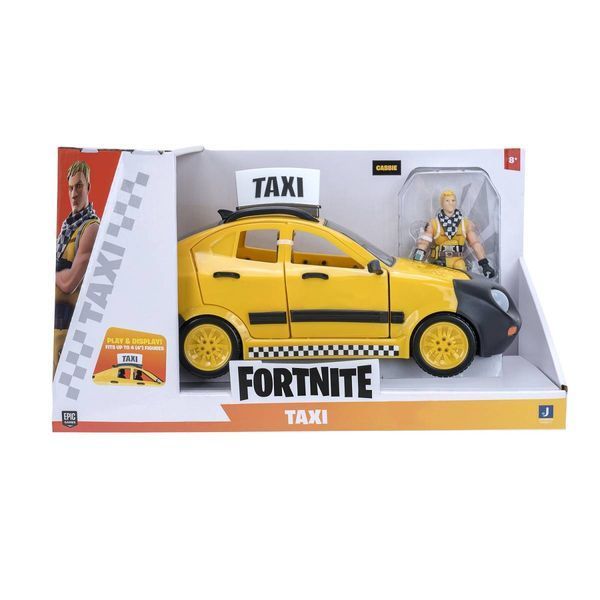 Коллекционная фигурка Jazwares Fortnite Joy Ride Vehicle Taxi Cab FNT0817 фото
