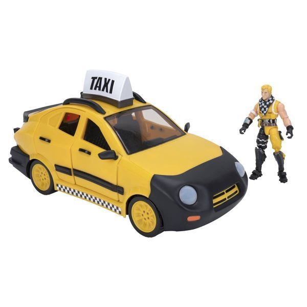 Коллекционная фигурка Jazwares Fortnite Joy Ride Vehicle Taxi Cab FNT0817 фото