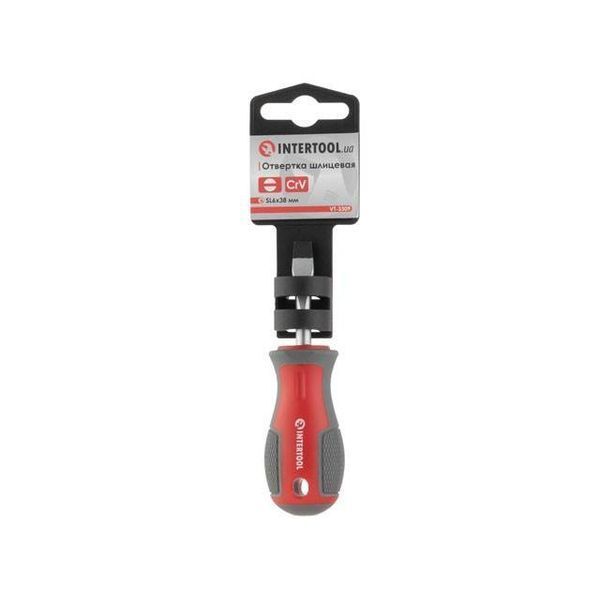 Отвертка SL6.0*38 мм, CR-V INTERTOOL VT-3309 VT-3309 фото