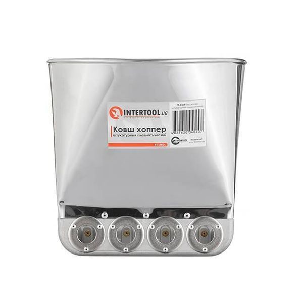 Ковш хоппер штукатурный пневматический INTERTOOL PT-0404 PT-0404 фото