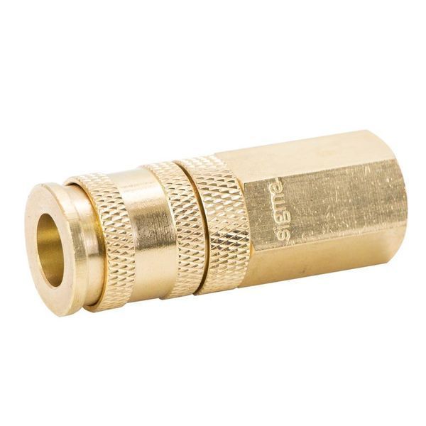 З'єднання швидкознімне посилене з фіксатором FT 1/4" (латунь) SIGMA (7021641) SG-7021641 фото