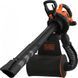 Садовий пилосос Black&Decker BEBLV300 3000Вт,230-404км/год,V=72л. BEBLV300 фото 1