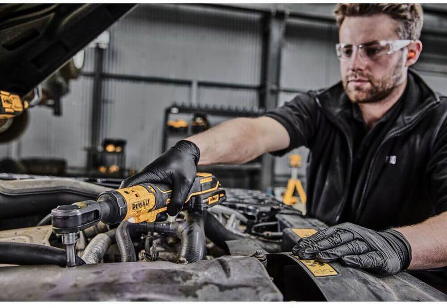 Гайковерт кутовий - ключ-храповик акумуляторний безщітковий DeWALT DCF512N DCF512N фото