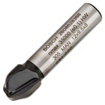 Фреза галтельна Bosch Professional Std S8 R6 D12 L9.2 2.608.628.368 фото