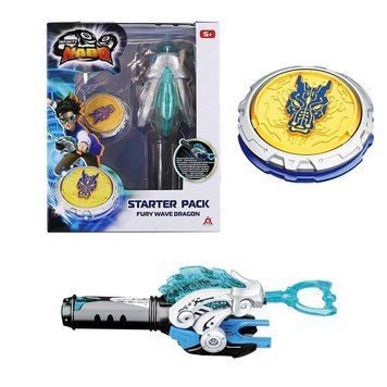 Волчок Infinity Nado VI серия Starter Pack Fury Wave Dragon Февраль Дракон EU654111 фото