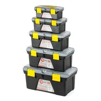 Комплект ящиків для інструменту, 5 од., 10"/12"/14"/16,5"/18,5" INTERTOOL BX-0305 BX-0305 фото