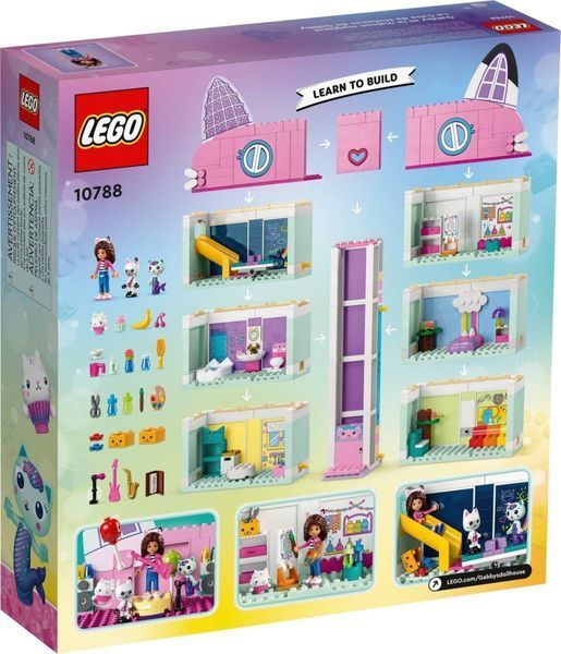 LEGO 10788 Gabby's Dollhouse Ляльковий будиночок Ґаббі 10788 фото