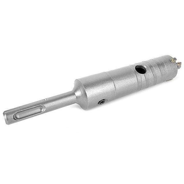 Комплект: Свердло корончастот для бетону 26 мм + Перехідник SDS Plus 100 мм INTERTOOL SD-7026 SD-7026 фото