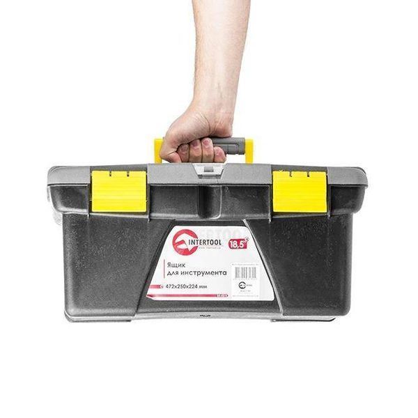 Комплект ящиків для інструменту, 5 од., 10"/12"/14"/16,5"/18,5" INTERTOOL BX-0305 BX-0305 фото