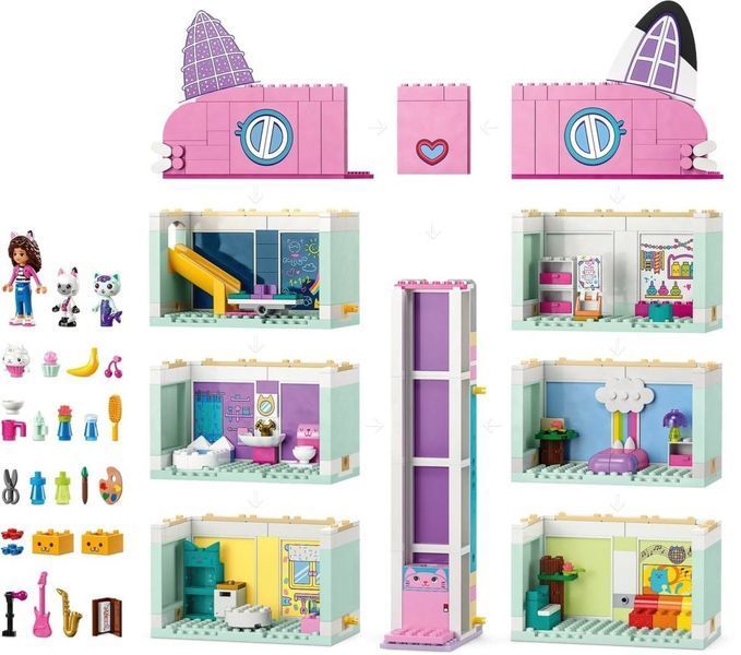 LEGO 10788 Gabby's Dollhouse Ляльковий будиночок Ґаббі 10788 фото