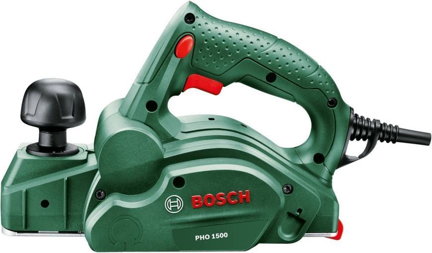 Рубанок Bosch PHO 1500 280Вт 82мм стругання до 1.5мм 2.55кг 0.603.2A4.000 фото