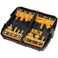 Акс.інстр DeWALT Набір фрез універсальний, d=8мм, 12шт. DT90016 фото