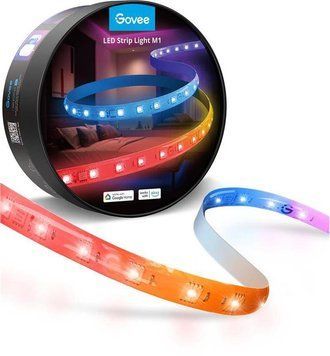 Стрічка світлодіодна розумна Govee H61E1 RGBICW LED Strip Lights, 5м, білий (H61E13D2) H61E13D2 фото