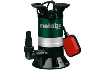 Насос дренажний для брудної води Metabo PS 7500 S , 450 Вт, 7.5 куб/год, висота подачі 5 м, занурення до 5м, підключення 1"/1.25", 4.8 кг 250750000 фото