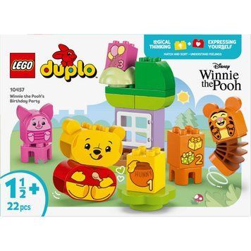 Конструктор LEGO DUPLO Disney День народження Вінні Пуха 22 деталі (10457) 10457 фото