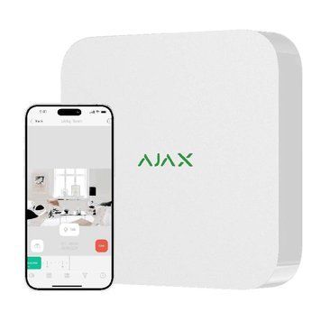 Видеорегистратор Ajax NVR (16ch) (8EU) white Сетевой видеорегистратор 99-00014688 фото