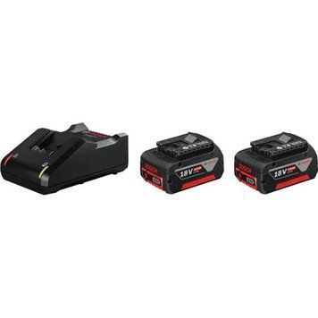 Зарядное устройство + 2 аккумулятора Bosch GAL 18V-40 + GBA 18 В 4.0 Ah (1600A019S0) 99-00018112 фото