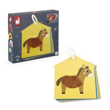 Игровой набор Janod Тактильные карты Ферма J02692 фото