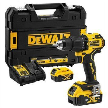 Дрель-шуруповерт аккумуляторная безщеточная ударная DeWALT DCD709P2T DCD709P2T фото