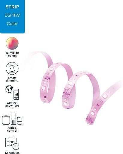 WiZ Удлинитель до ленты 929002524801 LEDStrip (800Lm) 2700-6500k RGB 1 метр Wi-Fi 929002532101 фото