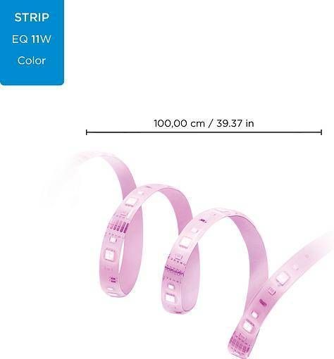 WiZ Удлинитель до ленты 929002524801 LEDStrip (800Lm) 2700-6500k RGB 1 метр Wi-Fi 929002532101 фото