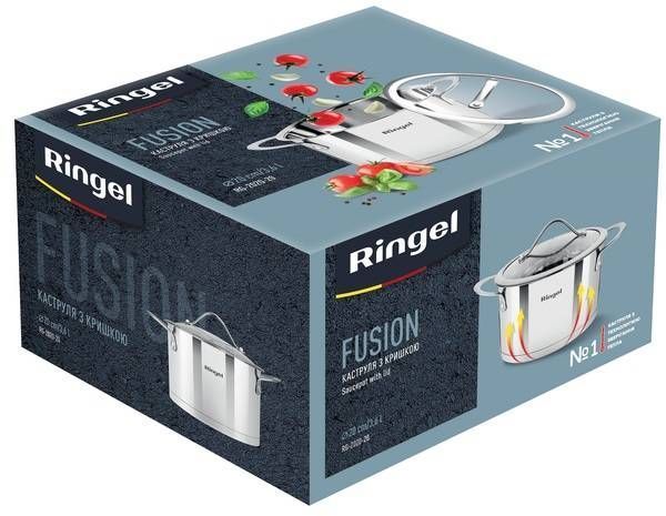 Каструля RINGEL FUSION 20 см 3.6л (RG 2020-20) RG 2020-20 фото
