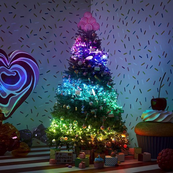 Smart LED Гирлянда Twinkly Dots Lights RGB 60 Gen II, IP20, прозрачный кабель TWD060STP-T фото