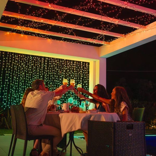 Smart LED Гирлянда Twinkly Dots Lights RGB 60 Gen II, IP20, прозрачный кабель TWD060STP-T фото