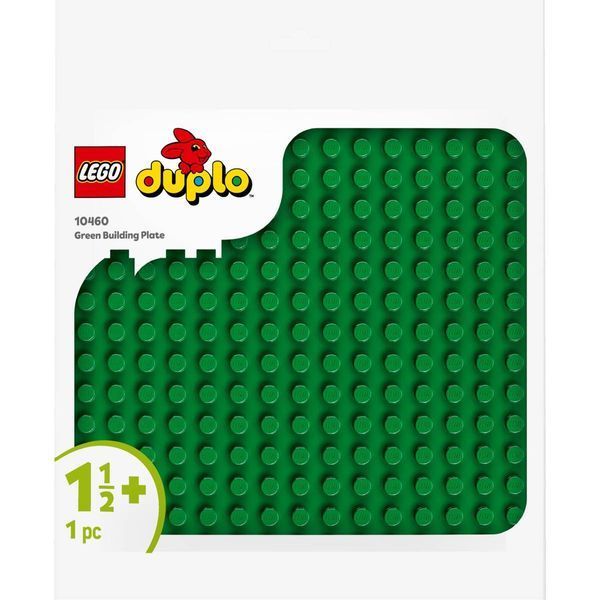 Конструктор LEGO DUPLO Зелена будівельна пластина 1 деталь (10460) 10460 фото