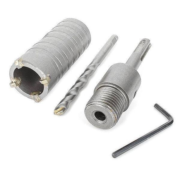 Комплект: Сверло корончастот для бетона 32 мм + Переходник SDS Plus 100 мм INTERTOOL SD-7032 SD-7032 фото