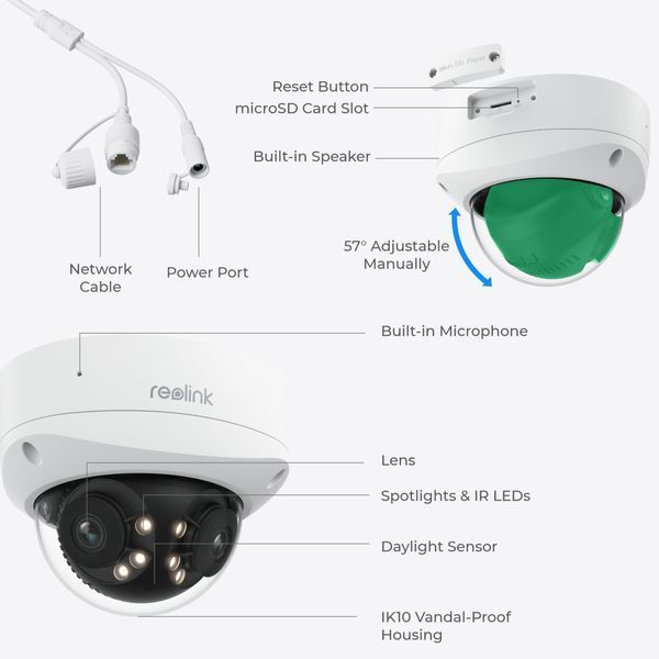 IP-камера Reolink Duo Series P757 (Duo 3V PoE) P757 (Duo 3V PoE) фото