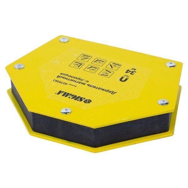 Магнит для сварки трапеция 34кг 105&times;65&times;65&times;45мм (30,45,60,75,90,135&deg;) SIGMA (4270361) SG-4270361 фото