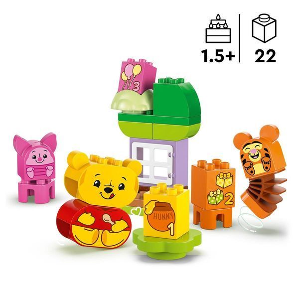 Конструктор LEGO DUPLO Disney День рождения Винни Пуха 22 детали (10457) 10457 фото