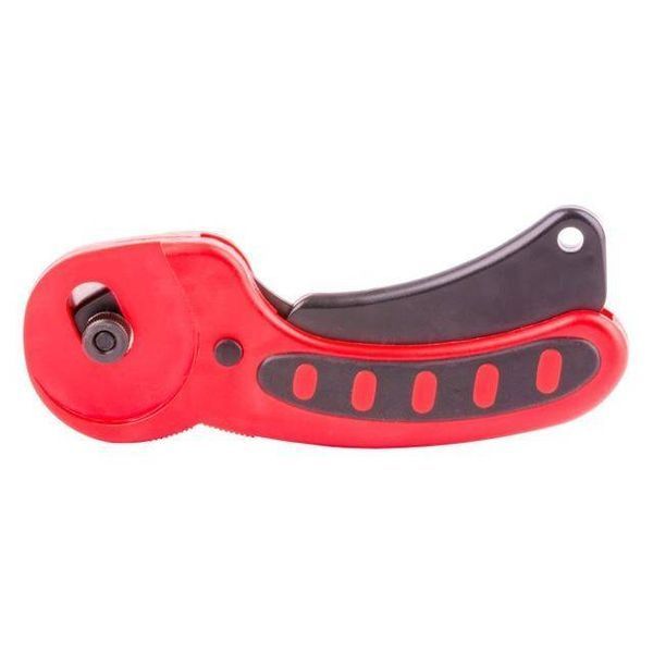 Нож металлический с резиновыми вставками под лезвие 18мм INTERTOOL HT-0510 HT-0510 фото