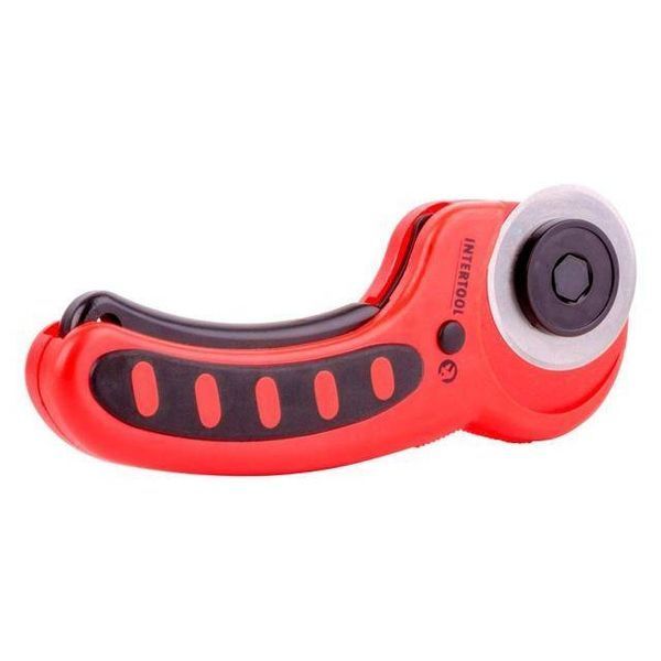 Нож металлический с резиновыми вставками под лезвие 18мм INTERTOOL HT-0510 HT-0510 фото