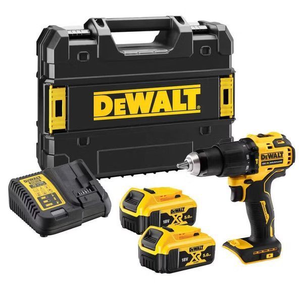 Дрель-шуруповерт аккумуляторная безщеточная ударная DeWALT DCD709P2T DCD709P2T фото