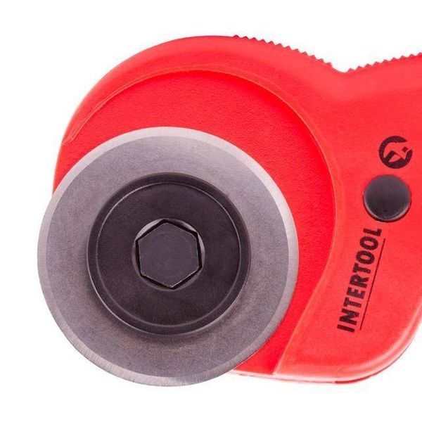 Нож металлический с резиновыми вставками под лезвие 18мм INTERTOOL HT-0510 HT-0510 фото