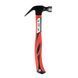 Молоток столярний 450 г.ручка з фібергласу INTERTOOL HT-0223 HT-0223 фото 2